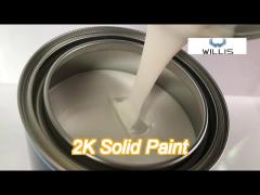 customized 2k solid paint stable weather resistant auto refinish paint