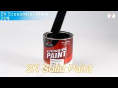 vehicle touch up orange red green 2k solid paint 2k extra black acrylic paint liquid coating automot
