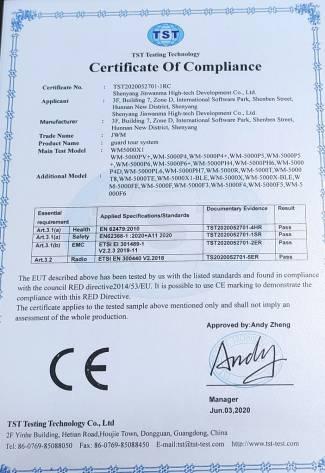 CE - JWM Hi-Tech Development Co., Ltd.