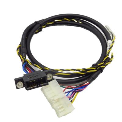 China Industrial OEM ODM 5 Parts 25 30 40 Pin Cable Wire Harness Parts Industrial JAE LVDS Connector for sale