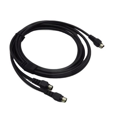 China Custom PC Computer Connector OEM 4 5 6 8 9 10 Pin All Common RS232 Mini Din Data Cable Assembly for sale