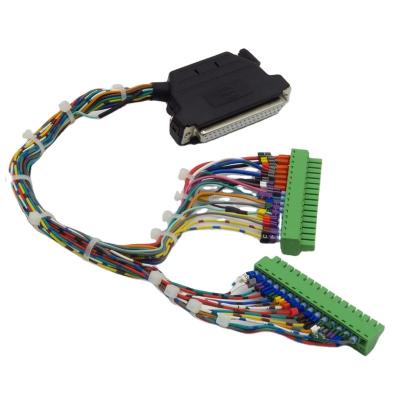 China Custom Good Quality Weighing Equipment Lab Weighing Terminal Block SCSI Cable Connector Electrical Harness Cable Assembly for sale