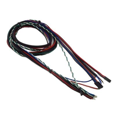 China OEM ODM Good Quality Lab Evaporation Wire Custom Dupont Electronic Harness Housing Twisted Cable Assembly for sale