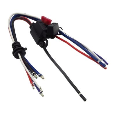 China ODM Automotive Safety OEM Automotive Wiring Cable Assembly Automotive Parts Blade Fuse Over Molded Wire for sale