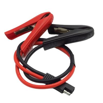 China Automotive Wiring Cable Assembly Car Battery Charging OEM Automotive Wire Harness Insulator Crocodile Clips Car Battery Charger for sale