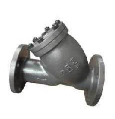 Cina Dn65 304 Water Oil Y Type Strainer Diverter Valve Water Filter Cast Steel in vendita