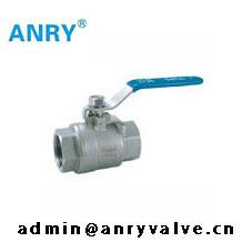 China 2PC SS Ball Valve 4 Inch  PTFE Seat BSP NPT 1000 WOG Ball Valve SS304 SS316 CF8M Body for sale