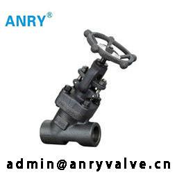 China Water Y Type Forged Steel  Globe Valve 800Lb Stellite Overlay Disc Steam for sale