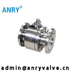 China Shutting 3PCS SS Ball Valve  Stainless Steel RF Flanged End Ball Valve for sale