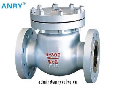 China WCB Carbon Steel Check Valve Stellite Overlay Disc Industrial Check Valve 150Lb~600Lb for sale