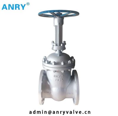 China GOST Extended Stem Gate Valve Steel 20 Flanged Raised Face Gate Valve PN16 PN40 PN63 for sale