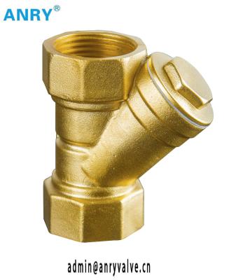 China BSPT 200 WOG Brass Y Strainer Valve Medium Temperature BS6755 for sale