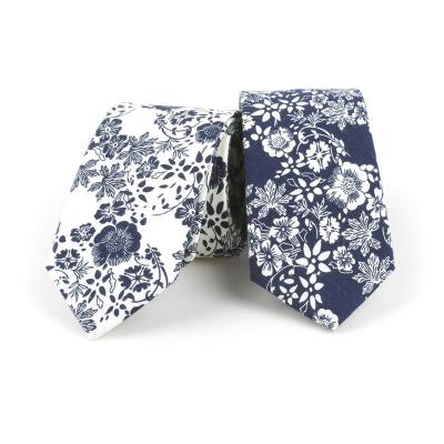 China Polyester Wholesale Casual Fashion Wholesale Custom Printed 100% Cotton Neck Tie For Men Factory Direct Sale for sale