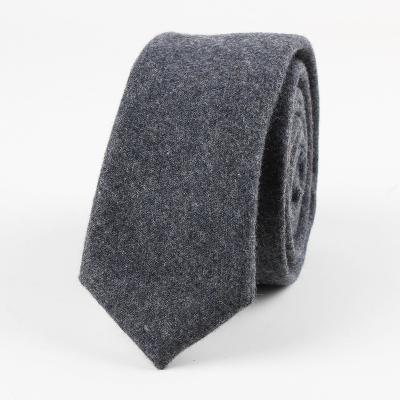 China Wool Best Selling Men's Wool Knitted Necktie Neck Tie Custom Wool Necktie For Father Gift for sale