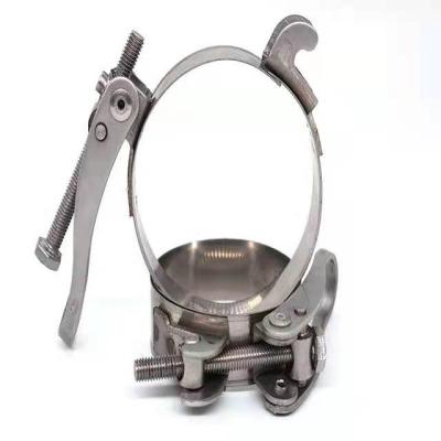 China Stainless Steel Flange Clamp Steel Pipe Quick Release Quick Release Clamp For Hardware for sale