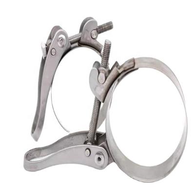 China Stainless Steel Quick Release Pipe Clamp Flange Tube Flange for sale