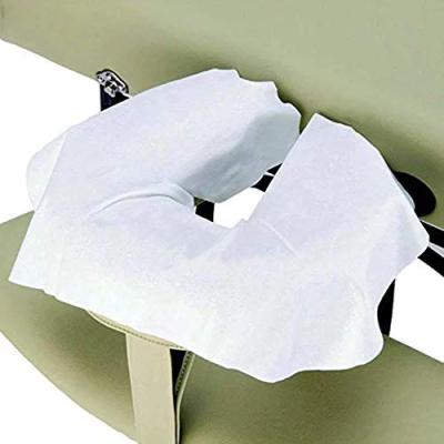 China Soft Comfortable Cozy Disposable Face Cradle Covers Massage Headrest Covers For Massage Tables Beauty Spa Salon Bed for sale