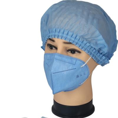 China Factory Price Plain Elastic Cheap Disposable Filter Mushroom Capsnon Medical Woven Surgical Caps for sale