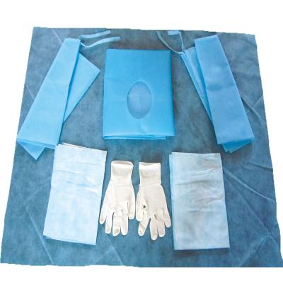 China Healthy Medicals Sue China Factory Hospital Use Customized Surgical Disposable Sterile Autoclavable Caesarean Section Drape Package For Operation for sale