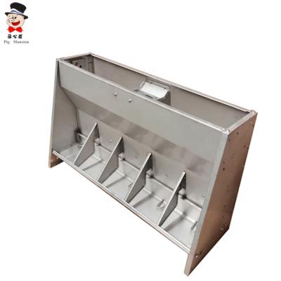 China Farms Stainless Steel Pigs Feed Trough For Pigs Automatic Pig Feeder for sale