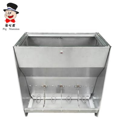 China Direct manufacturers pig feeder stainless steel automatic manger pig trough with competitive price factory direct supply for sale