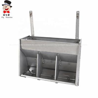 China Direct Square Piglet Feeder Competitive Price Stainless Steel Pig Farm System Manufacturer Flexible Installation for sale