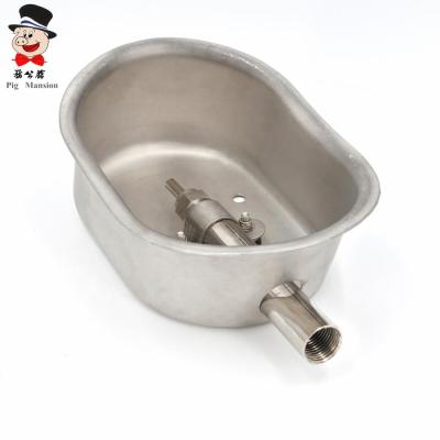 China Manufacturer Direct Pig Drinking System Stainless Steel Oval Drinking Bowl with Reliable Quality and Best Price Pig Drinker for sale