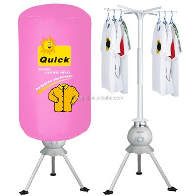 China H-801 Round shape indoor electric heated plastic control airer clothes dryer for sale