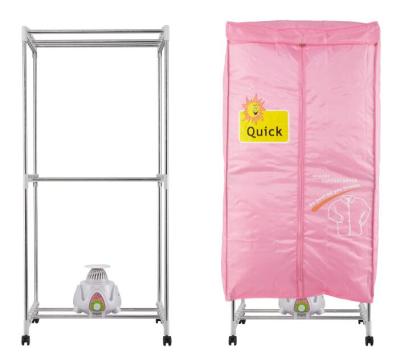 China H-803F Square Stainless Steel Double Layer Quickly Folding Portable Electric Clothes Dryer Rack for sale