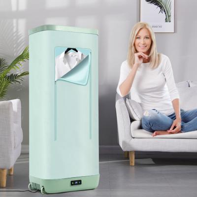 China Wholesale Foldable Household Clothes Dryer Mini Print Embroidery Heater Small Power Saving Silent Electric Clothes Dryer for sale