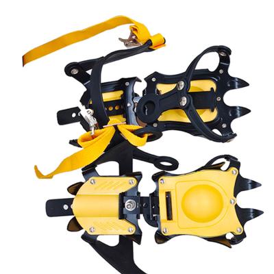 China Best Safety Shoes Ice Climbing Crampon Silicone Climbing Crampon Climbing Silicone Ice Snow Shoe Crampons for sale