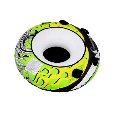 China Men Inflatable Towables Circle PVC Waterplay Air Drift Drag Ring Ski Toys for sale