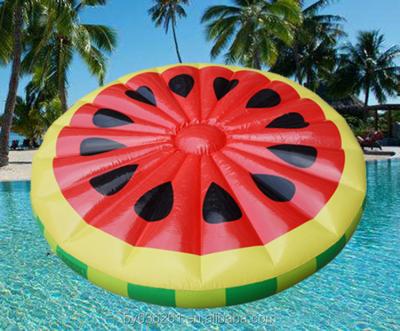 China PVC 0.25mm Inflatable Pool Float Water Toys For Adult Watermelon for sale