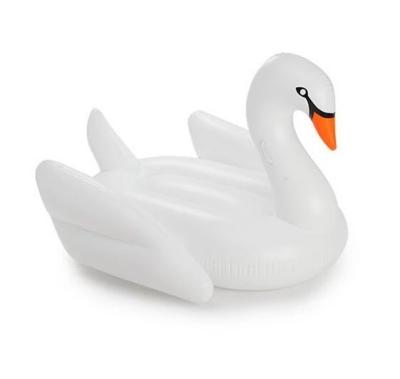 China High Quality 0.3mm PVC Swan Float Waterbed Inflatable Swimming Toy for sale