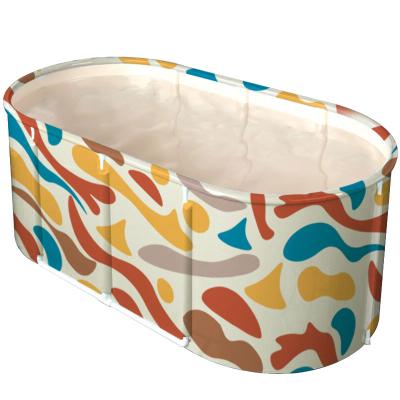 China Wholesale Portable Child Viable Adult Bathtub Can Fall Winter Folded Bathtub for sale