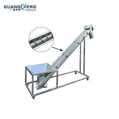 China Hotels Stainless steel of high-quality flexible screw feeder loader screw elevator powder screw conveyor for sale