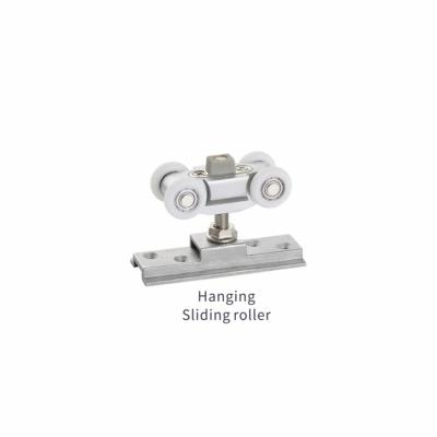 중국 Soft Closing Hanging Sliding Door Hardware Wheels Roller Set Sale Premium Minimalist Customizable Traditional Steel Wood Window 판매용