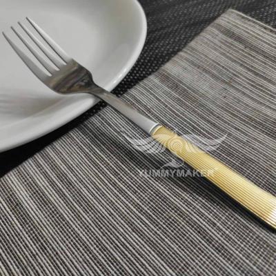 China Viable Wholesale Stainless Steel Flatware Custom Fork Cutlery Household Luxury Cheap Stainless Steel Fork for sale