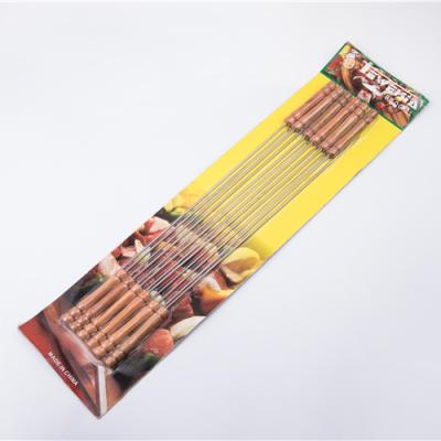 China Factory direct sale easily cleaned bamboo barbecue sticks style attractive barbecue bamboo stick for sale