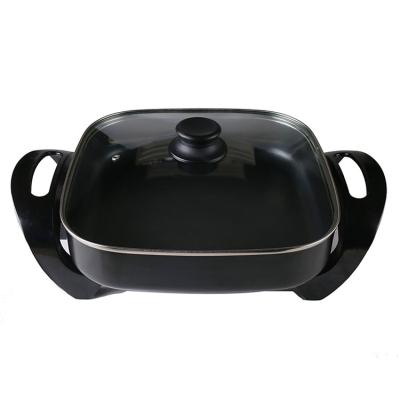 China Best Selling Viable Cast Iron Cooker Aluminum Nonstick Casting Square Pan for sale