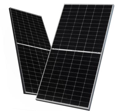 China Commercial Off Grid Solar System Monocrystalline Solar Cell 380watt Solar Panels Ground Plate for sale