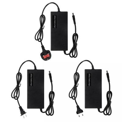 China Wholesale high quality electric car charger 54.6V3A 13S 18650 balance car battery charger lithium battery charger for sale