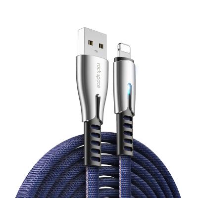 China Hot Selling M2 Space Rock Mobile Phone Zn-alloy Products Fast Charging And Sync Cable Fast Charging Cable For iPhone for sale