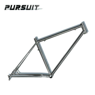 China Super Light Custom Mountain Bikes OEM Pipe Shaped Cr-Mo Chromoly MTB Steel Moutain Bike Bicycle Frame With Disc Brake for sale