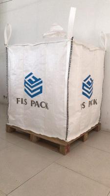 China Polypropylene Large Empty Tonne Bags , Industrial Bulk Bags Easy Transportation for sale