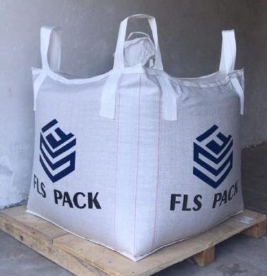 China FIBC Virgin PP Big Bulk Bag Heavy Duty Circular / Tubular Shaped For Storage for sale