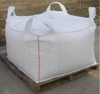 China FIBC Super Big Bags Food Grade , Pp Super Sacks Bags With White Loops for sale