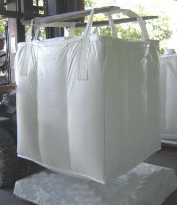 China Conductive FIBC Baffle Bag 4panel Construction For Chemical Powder Transportation for sale