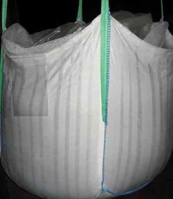 China Big Woven Fibc Ventilated Bulk Bags Flat Bottom ISO21898-2005 Approved for sale