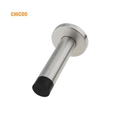 China Modern Wall Mounted 304 Stainless Steel Door Stopper Door Stopper Decorative Door Stoppers for sale